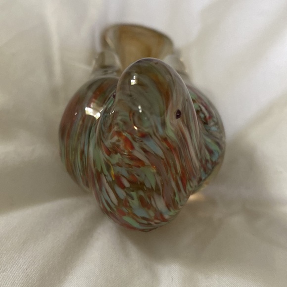 Vintage ISCO Japan Glass Bird Figurine Paperweight - Picture 5 of 10